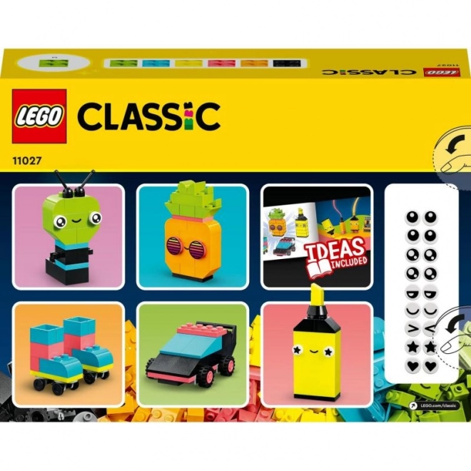 LEGO Classic 11027 Neonová kreativní zábava