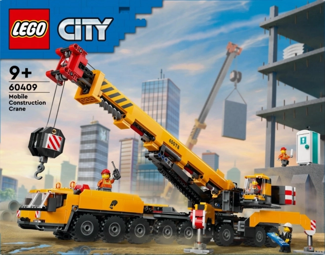 LEGO City 60409 Žlutý pojízdný stavební jeřáb