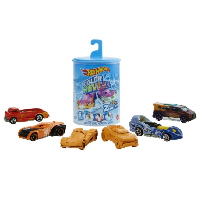 Barevný změna vozidel Hot Wheels - 2-balení