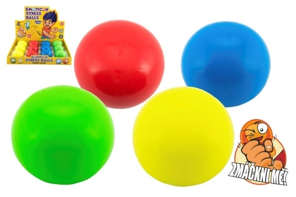 Míček antistresový mačkací sliz 7cm