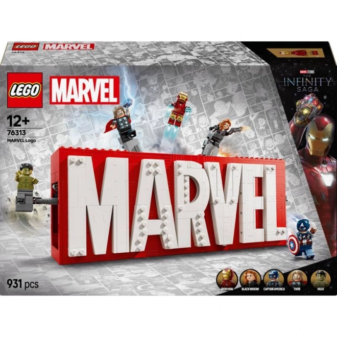 Kolekcionářský model LEGO Marvel s minifigurkami hrdinů