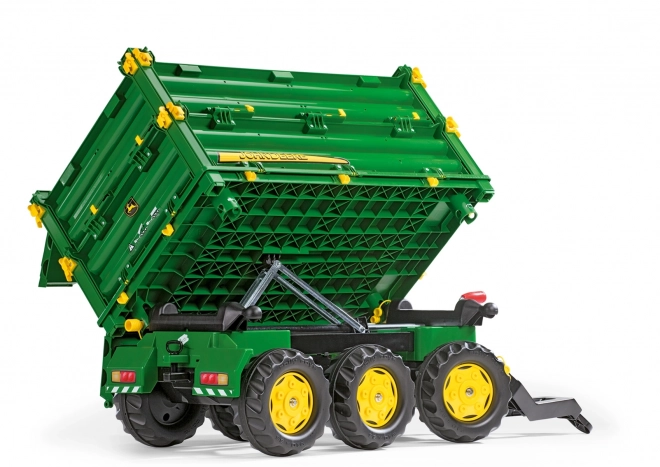 Rolly Toys zelená rolovací vyklápěcí přívěs