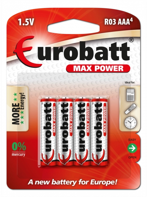 Baterie 4x AAA R3