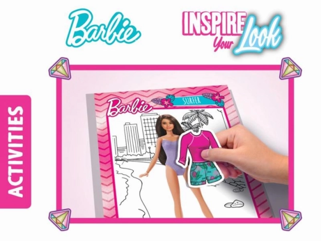 Kreativní skicář Barbie Inspire Your Look