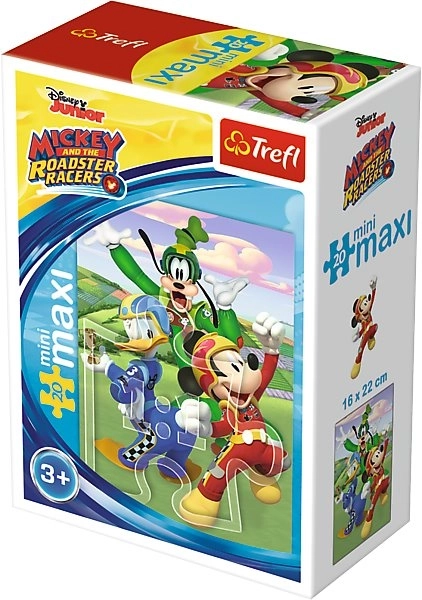 TREFL Puzzle Mickey Mouse: Závodníci 20 dílků