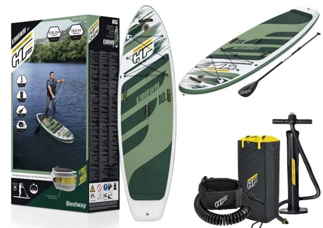 Sup Hydro-Force Zelená deska 310 x 86 x 15 cm Bestway 65308