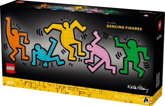 LEGO Art Keith Haring – Tančící postavy
