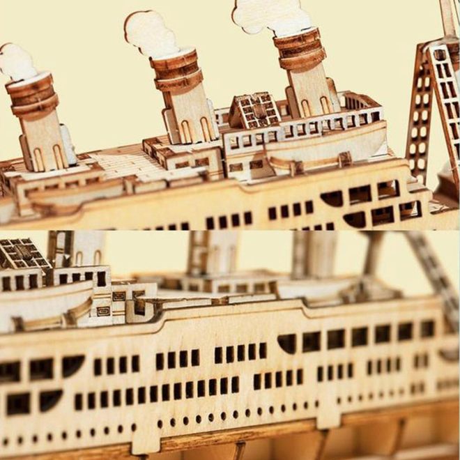 Výletní loď - 3D dřevěná stavebnice