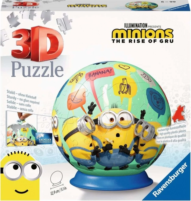 RAVENSBURGER Puzzleball Mimoni 2: Padouch přichází 72 dílků