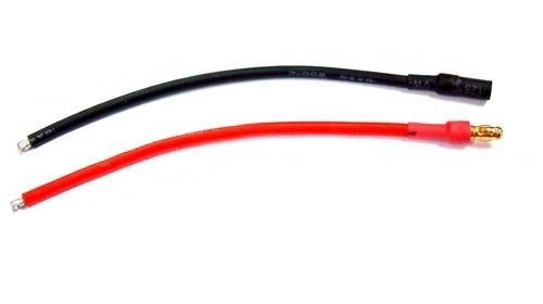 Pár předkonečných 3,5mm banánových konektorů