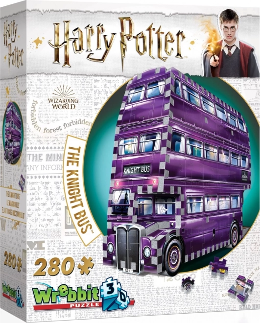 WREBBIT 3D puzzle Harry Potter: Záchranný autobus 280 dílků