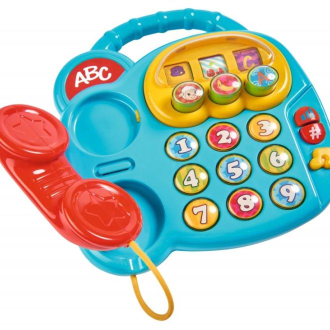 Interaktivní baby telefon ABC