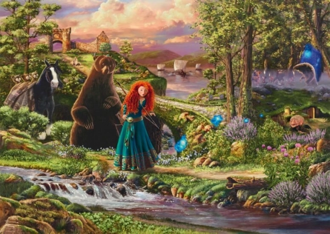 SCHMIDT Puzzle Rebelka: Merida 1000 dílků