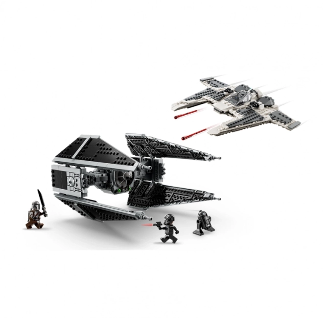 LEGO Star Wars 75348 Mandalorianská stíhačka třídy Fang vs. TIE Interceptor