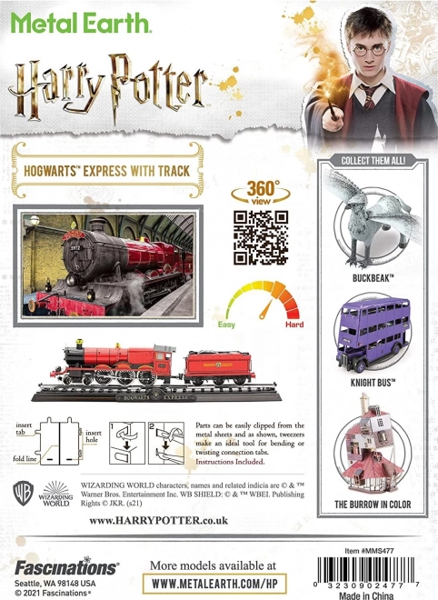 METAL EARTH 3D puzzle Harry Potter: Bradavický expres