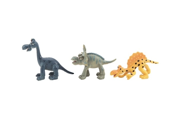 Dinosauři veselí plast 9-11cm 6ks v sáčku