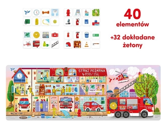 Puzzle jak funguje hasiči