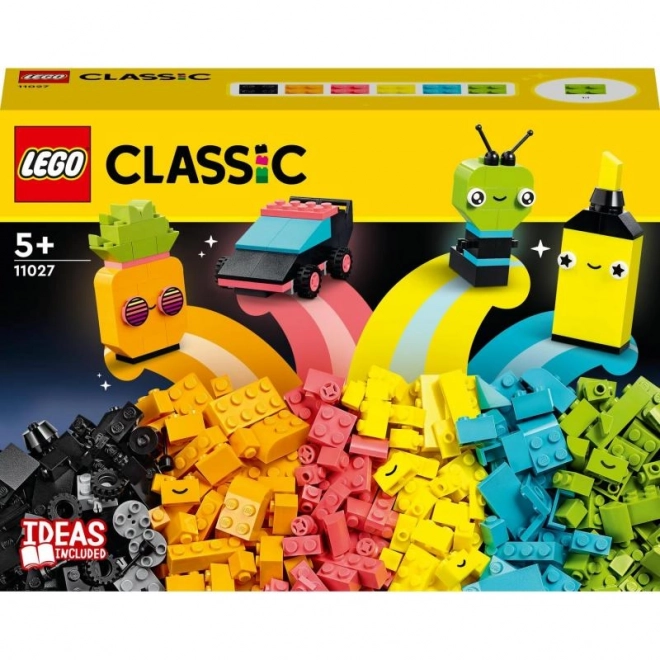 LEGO Classic 11027 Neonová kreativní zábava