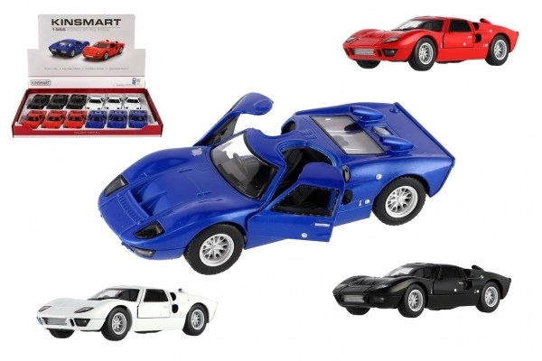 Auto Kinsmart 1966 Ford GT40 MKII kov/plast 13cm mix barev