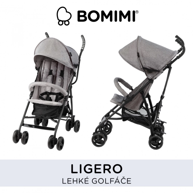 Bomimi LIGERO golfky, GREY melange