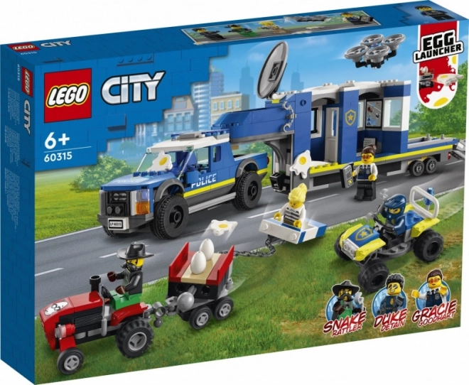 LEGO City 60315 Mobilní velitelský vůz policie