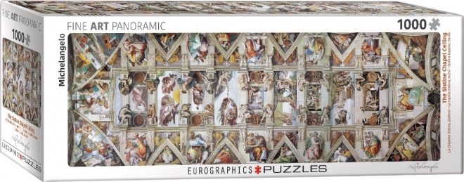 Panoramatické puzzle Sixtinská kaple