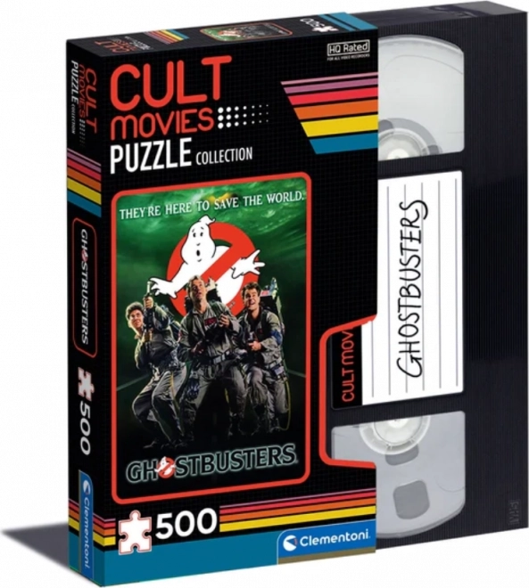 CLEMENTONI Puzzle Cult Movies: Krotitelé duchů 500 dílků