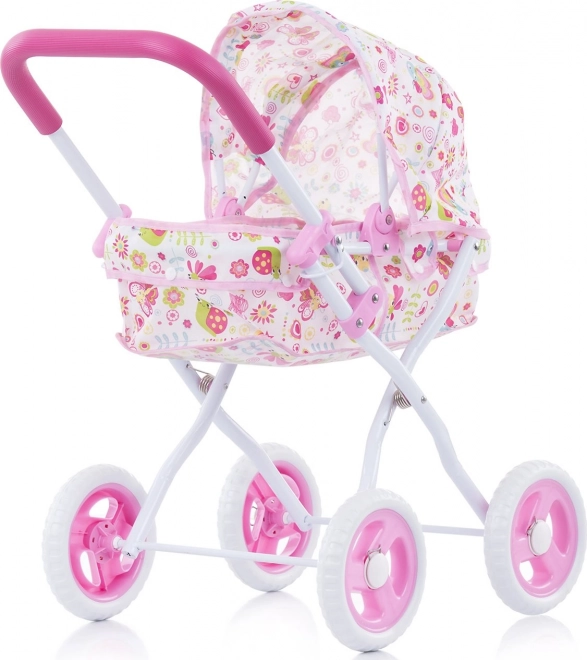 CHIPOLINO Hluboký kočárek pro panenky Lora Garden