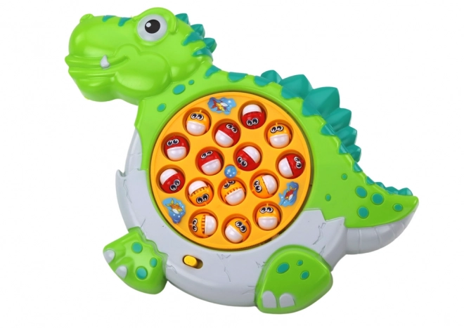 Stolní hra na chytání ryb Dinosaur Green