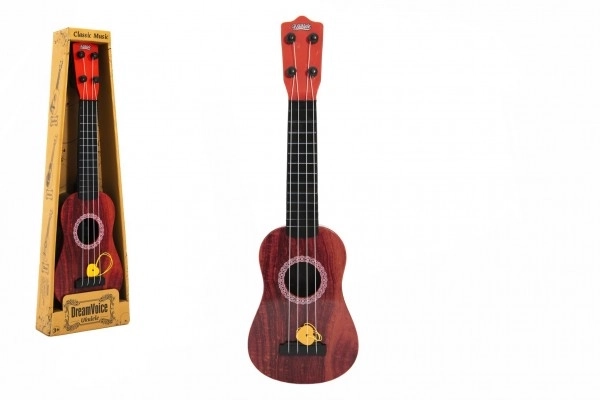 Dětské ukulele s trsátkem - 43 cm