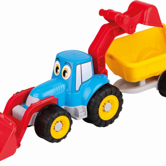 Androni Veselý traktor s vlekem  - 55 cm