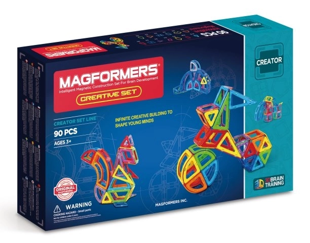 MAGFORMERS Creative Set 90 dílků