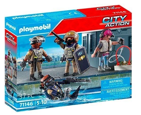 Sada figurek speciální jednotky City Action 71146