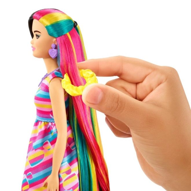 Panenka Barbie Totally Hair Hearts
