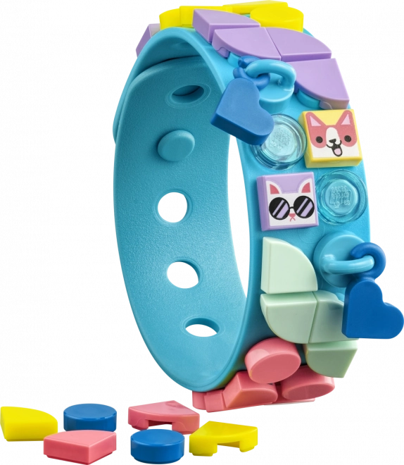 LEGO® DOTS 41801 Náramek – moji domácí mazlíčci