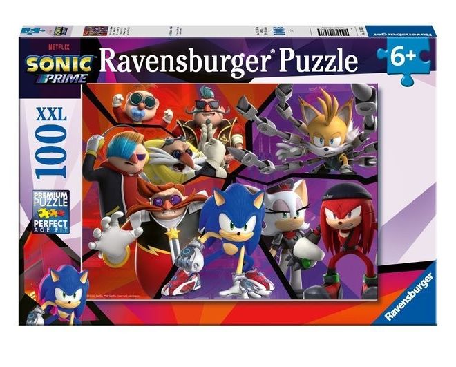 Puzzle 100 prvků Sonic Prime