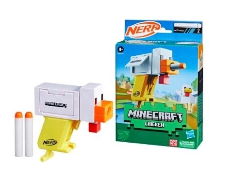 NERF Minecraft vrhač kuřat