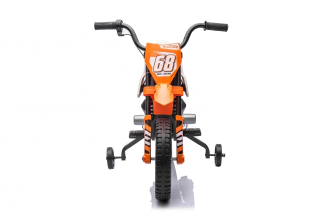 Dětská elektrická motorka Cross Pantone 361C oranžová