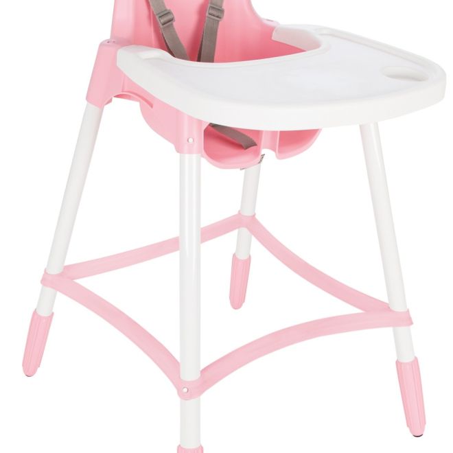 Židlička dětská vysoká Star růžová