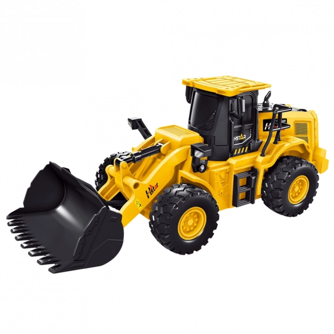 Zalďně ovládaný buldozer RC žlutý