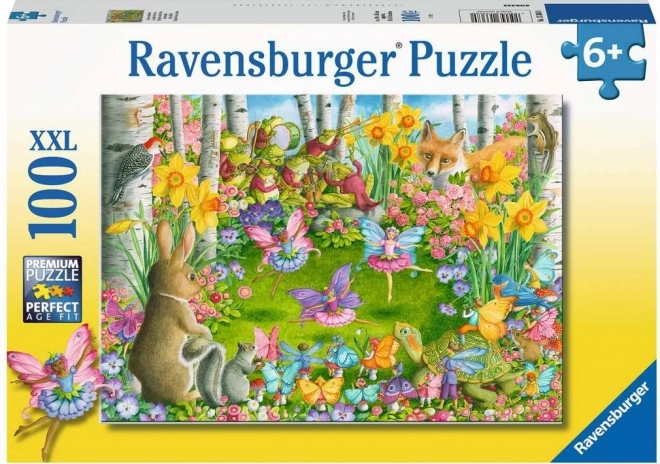 RAVENSBURGER Puzzle Balet víl XXL 100 dílků