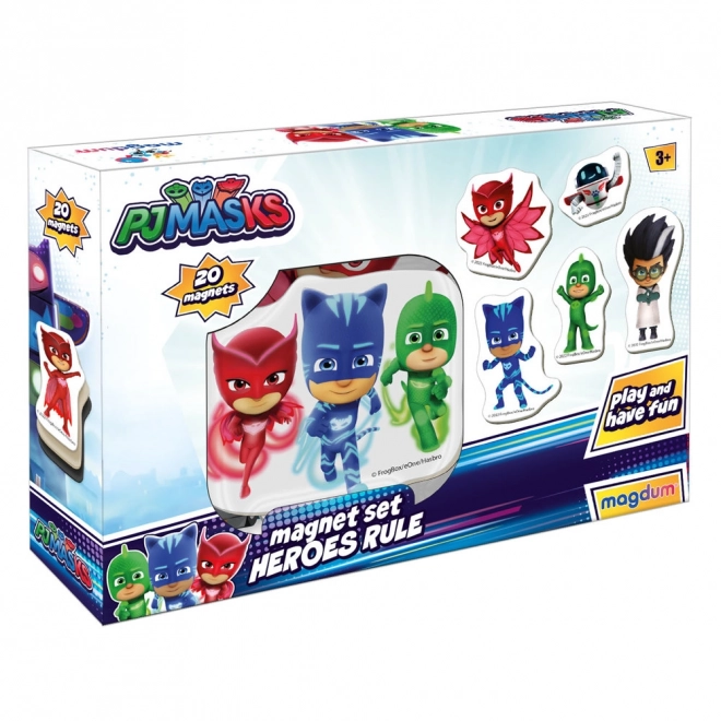 Pyjamers Pjmasks sada magnetů ME 5031-32