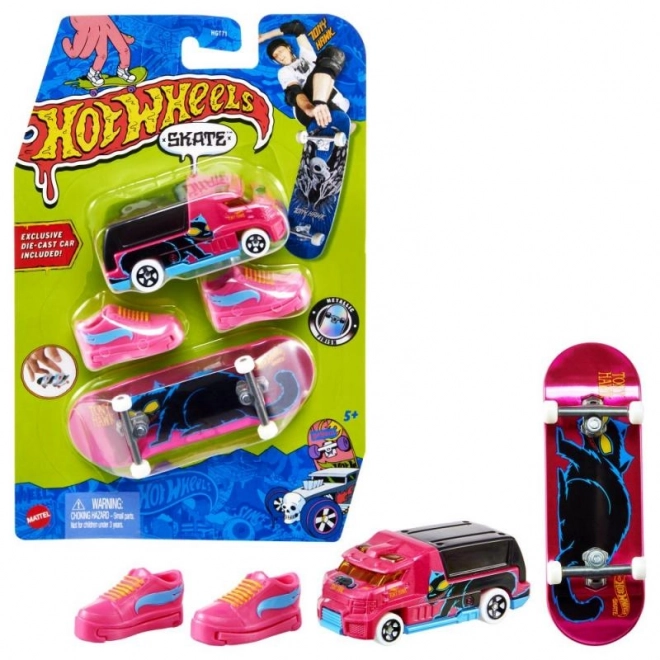 Skate Set Hot Wheels Fingerboard a Boty