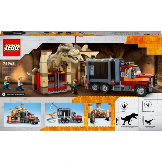 LEGO® Jurassic World 76948 Útěk T-rexe a atrociraptora
