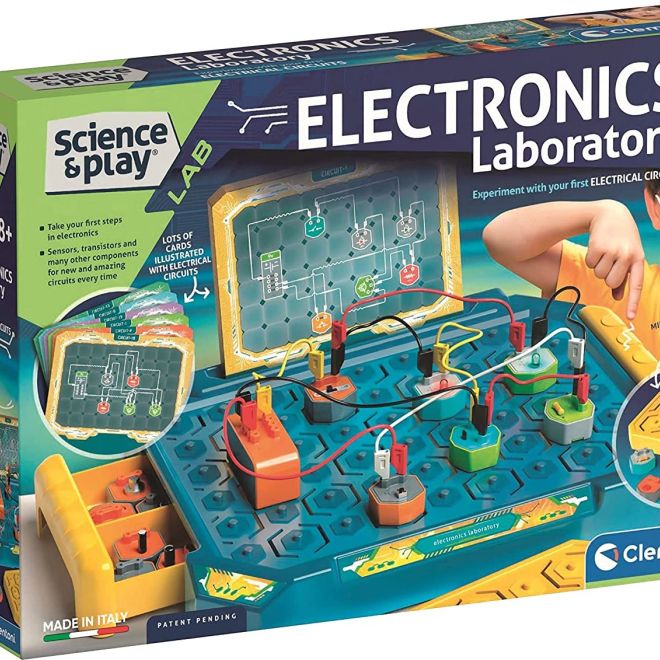 CLEMENTONI Science&Play Elektronická laboratoř: Elektrické obvody