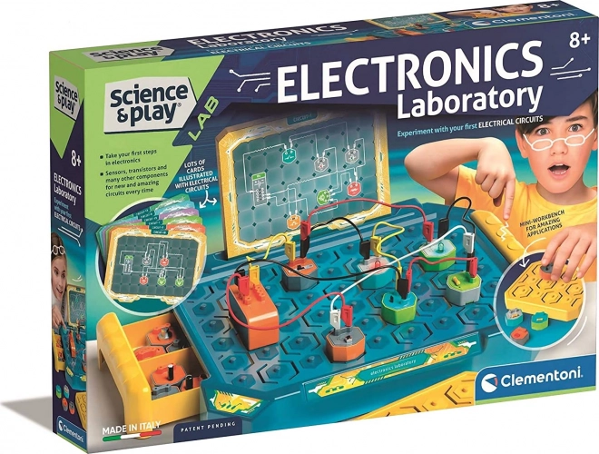 CLEMENTONI Science&Play Elektronická laboratoř: Elektrické obvody