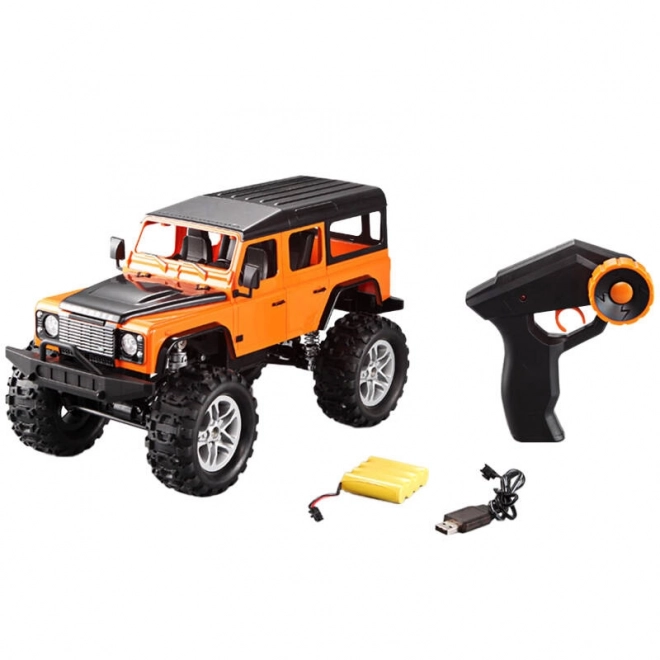 Dálkově ovládané auto 1:14 Double Eagle (Orange) Land Rover Defender E327-003