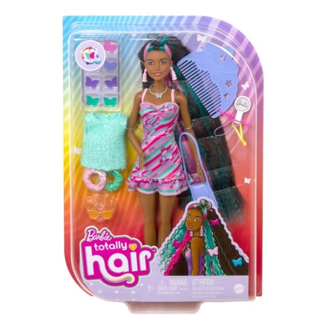 Panenka Barbie Totally Hair s dlouhými vlasy