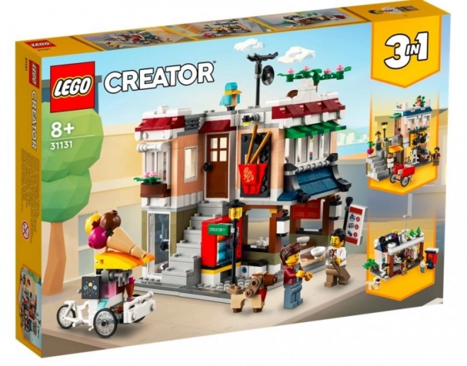 LEGO Creator 3v1 31131 Bistro s nudlemi v centru města