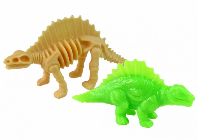 Velké dinosauří vejce 2 figurky dinosauřích vajec 9 cm